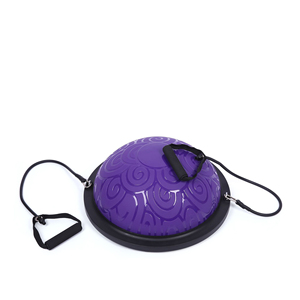 Palla da massaggio <span class=keywords><strong>Yoga</strong></span> da 55cm con SSikes in PVC materiale per esercizi Fitness blu per <span class=keywords><strong>Yoga</strong></span> mezza palla - Product Image 2