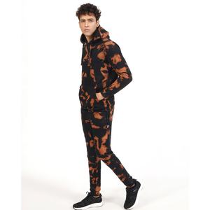 ชุดวิ่ง2ชิ้นสำหรับผู้ชายและผู้หญิงชุดวิ่งออกกำลังกายขนแกะแบบมีฮู้ดชุดวิ่งแบบกำหนดเองสำหรับฤดูหนาว - Product Image 2