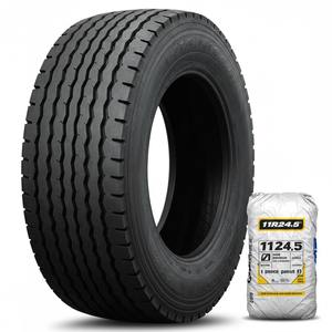 Pneus de semi-remorque 11R24.5 Pneus radiaux de haute qualité adaptés aux charges lourdes et aux applications de longue distance Excellente adhérence - Product Image 4