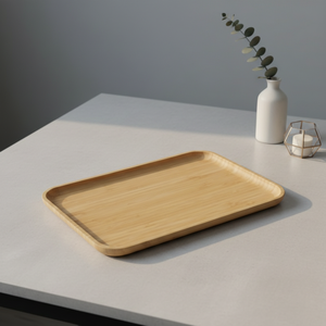 Bandeja de Té 3203031-30X20 al por Mayor, Tabla de Madera Completa con Mango de Madera Contrachapada para Exportación - Product Image 5