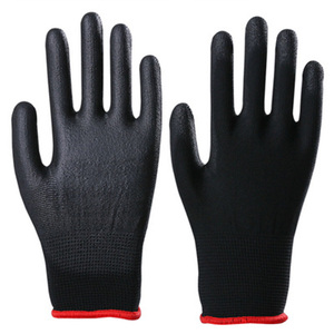 Gants de sécurité durables à paume enduite de PU pour le <span class=keywords><strong>travail</strong></span> des mécaniciens de jardin flexibles et polyvalents - Product Image 3