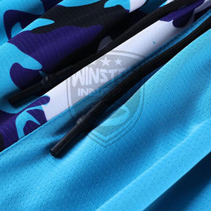 2024 High Street Trendy Basketball <b>Shorts</b> Casual <b>Slim</b> <b>Fit</b> with Elastic Waist Solid Pattern High Quality Basketball Clothing - Product Image 4