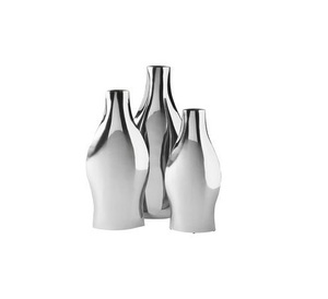 Vase en métal doré d'aspect royal de luxe pour offrir un anniversaire de pendaison de crémaillère occasions festives décor de salon chambre à coucher hôtel hall - Product Image 3