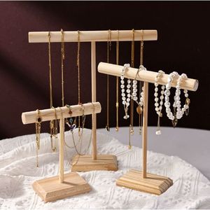 Porte-bijoux en bois naturel, bonne qualité, commandes en gros, prix d'usine - Product Image 1