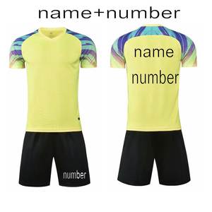 Camiseta deportiva de equipo de fútbol personalizada con logotipo gratuito, conjuntos de camiseta de fútbol de último diseño, ropa de calidad de nuevo modelo barata - Product Image 4