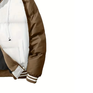 Wholesale High Quality Custom Bomber <b>Jackets</b> Men <b>Plus</b> <b>Size</b> Casual Winter <b>Waterproof</b> Hooded Reversible Thick Knitted Zipper Quick - Product Image 4