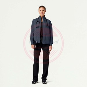 Veste de gommage pour médecins d'hôpitaux \ Vestes de gommage unisexes pour soins infirmiers à vendre Logo personnalisé et tailles - Product Image 2