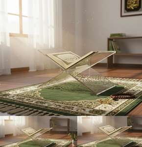 Support de livre islamique moderne en acrylique Artful 2026 - Modèle AB01 pour la prière et la réflexion de lecture - Product Image 3