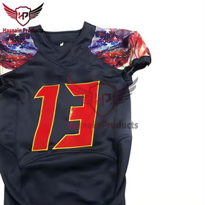 Vente en gros d'uniformes de football américain personnalisés de qualité supérieure maillots personnalisables grande taille respirants à des prix compétitifs - Product Image 4