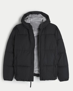 Chaqueta de Invierno Acolchada Personalizada para Hombre, Diseño a Cuadros de Poliéster Brillante, Ropa Exterior de Moda de Lujo, Disponible al por Mayor - Product Image 3