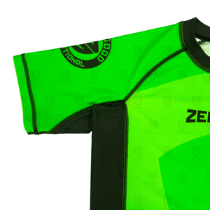 Camiseta Deportiva de Compresión Corta Unisex, 100% Poliéster, 280g, con Estampado por Transferencia de Calor, Transpirable, Protección UV, para Entrenamiento, Deportes y Gimnasio - Product Image 4