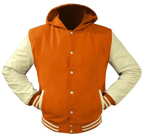 Premium Quality Wholesale Letterman <b>Jacket</b> <b>Men</b> Wool Patches <b>Leather</b> CollegeBaseballjacket for <b>men</b> - Product Image 4