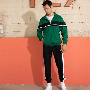 2025 NOUVEAU PRINTEMPS HOMMES SURVÊTEMENTS RESPIRANT SWEATSUIT HOMMES ENSEMBLE ZIP SURVÊTEMENTS LÉGERS 100% POLYESTER MULTI-COULEUR ENSEMBLE DE DEUX PIÈCES - Product Image 2