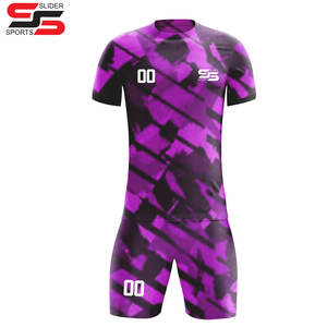 Camiseta de fútbol personalizada y ropa deportiva Club Team Football Kits Precio barato original Sublimación Uniforme de fútbol Kit de entrenamiento de calentamiento - Product Image 5