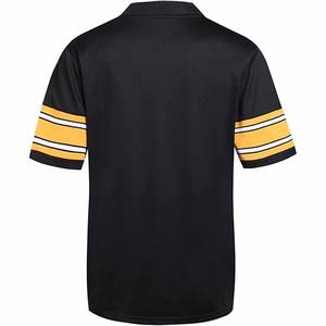 T-shirt en maille de polyester de haute qualité du fabricant, dernier design, maillot de sport pour hommes pour le football, téléchargé par Dress Sports - Product Image 3