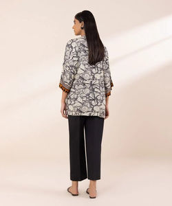 Camisa de césped árabe con estampado cómodo para mujer, ropa informal, diseño personalizado Kurtis, última colección de moda de pakistaní indio - Product Image 4