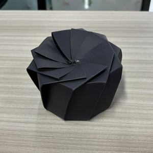 Fiambrera desechable <span class=keywords><strong>de</strong></span> <span class=keywords><strong>papel</strong></span> <span class=keywords><strong>de</strong></span> loto Hamburguesa Pollo frito Take Away Kraft Cyclone White Paper Takeaway Box Lotus Origami Box - Product Image 3