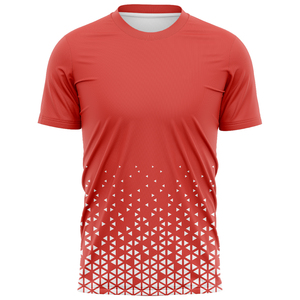 Camiseta de poliéster 100%, camiseta de sublimación en blanco con logotipo personalizado, camiseta lisa impresa para hombres - Product Image 1