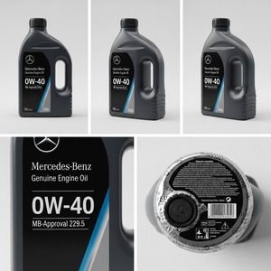 Aceite de motor sintético completo Mercedes Benz 0W-40 MB 2295 OEM aprobado alto rendimiento API SN aceite de motor de coche de pasajeros - Product Image 2