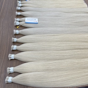 Extensions de cheveux humains vierges Remy vietnamiens Thanh An de haute qualité, lisses naturels, en vrac, 100g - Product Image 1