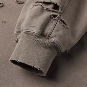 เสื้อฮู้ดสวมหัวสำหรับผู้ชายคอลเลกชันเสื้อผ้าฤดูหนาวแบบปักลาย - Product Image 4