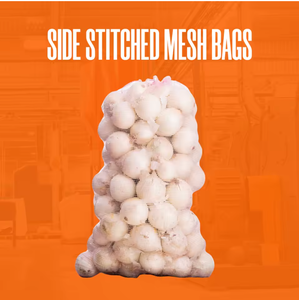 Sacchi in Rete di Polipropilene Vergine di Alta Qualità per Patate, Verdure, Datteri e Legna da Ardere, Sacchi in Rafia Verde e Gialla - Product Image 1