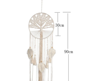 Arbre de vie attrape-rêves macramé tenture murale grand attrape-rêves attrape-rêves pour tenture murale décor à la maison - Product Image 2