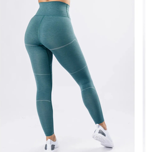 Offre Spéciale Sexy Yoga femmes Leggings 2023 taille haute mince ajusté entraînement serré dames Leggings de gymnastique nouveau Design personnalisé et Polyester - Product Image 4