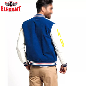 แจ็คเก็ตเลตเตอร์แมน แขนยาว สำหรับผู้ชาย ปักลายเชนิลล์  แบบสั่งทำพิเศษ - Product Image 2