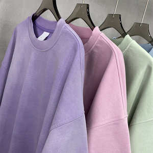 T-shirts à col rond pour hommes en coton polyester à séchage rapide OEM pour hommes T-shirt à sublimation avec impression personnalisée T-shirt surdimensionné et lourd - Product Image 2