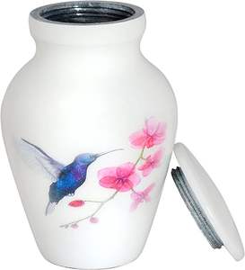 Urnas de Metal esmaltadas de colores, urnas de cremación de tamaño múltiple, urnas de recuerdo, la mejor miniatura para cenizas humanos a precio barato - Product Image 5