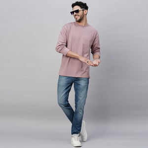 Wholesale O-Neck Cotton Custom Logo Printing <b>Long</b> <b>Sleeve</b> <b>T</b> <b>Shirt</b> <b>Men</b> High Quality Vintage <b>Long</b> <b>Sleeve</b> <b>T</b> <b>Shirt</b> for <b>Men</b> - Product Image 2