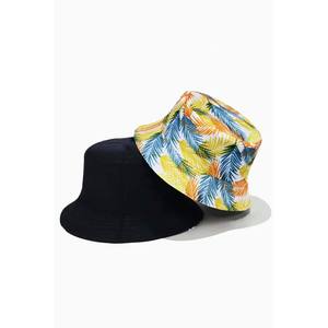 Top Quality Spring Summer Wide Brim Leaf Print <b>Bucket</b> <b>Hat</b> Custom Design Logo Cool Printed Adult <b>Hat</b> - Product Image 4