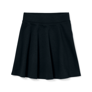 Conjunto de Uniforme Escolar Casual para Niñas de Children's Place, Falda-Pantalón de Punto Ponte Negro, Cintura Elástica, Talle Medio, por Encima de la Rodilla - Product Image 1