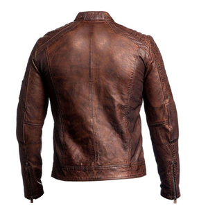 Nuevo diseño de moda chaquetas de cuero sueltas parches de tela de lana Letterman College Bomber chaqueta de béisbol hombres - Product Image 4