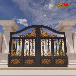 Portes en fer de l'entrée principale Conceptions artisanales pour les maisons traditionnelles et contemporaines fabriquées au Vietnam, du Vietnam - Product Image 2