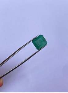 Elegant High Quality R.K. GEMS <b>JEWELLERY</b> Natural Emerald Gemstone Loose Stone 11.20x12.20mm for Exclusive Jewelry Making - Product Image 3