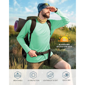 Camiseta Deportiva de Protección Solar, Secado Rápido, Tejido Elástico para Surf, Natación y Deportes Acuáticos Activos - Product Image 4