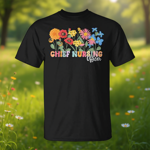 Camiseta Ejecutiva para Enfermera Jefe Wildflower, Producto Promocional para Directores de Enfermería - Product Image 3