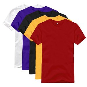 T-shirts en coton à Logo imprimé personnalisé pour hommes/T-shirts à col rond décontractés pour hommes de haute qualité - Product Image 5