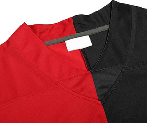 Maillots de football en mesh à séchage rapide, impression par sublimation bon marché, vente en gros, maillots de football américains vierges personnalisés pour hommes - Product Image 3