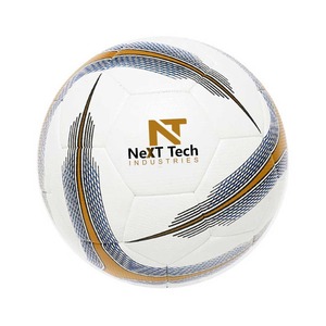 Next Tech Nouveau style Technologie hybride de football Ballon de match professionnel Matériau de texture en TPU Conception personnalisée et logo personnalisé - Product Image 1