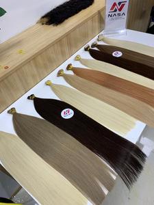 Extensions de cheveux en vrac de haute qualité au prix de gros 100 grammes 12 pouces double texture claire couleur pleine - Product Image 4