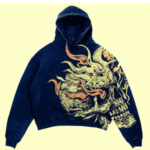 Sweat à capuche streetwear personnalisé pour hommes Sweat-shirt à capuche surdimensionné avec poche avant et polaire douce - Product Image 3