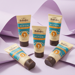Crème réparatrice pour les pieds ROROBEE Bodul Bodul, hydratant pour les talons, crème de soin des pieds, crème exfoliante et adoucissante pour un usage quotidien - Product Image 1