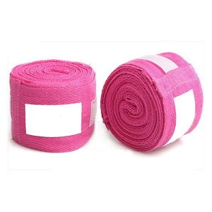 Bandes de boxe élastiques de fitness à bas prix avec logo personnalisé, services OEM, nouveau modèle de bandes de boxe fabriquées au Pakistan - Product Image 2