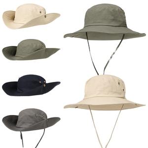 Sombrero de cubo de algodón 100% unisex con bordado 3D personalizado gorra de calle de protección solar para exteriores a la moda - Product Image 1