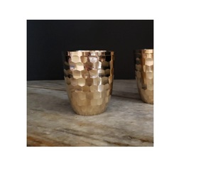 Gobelet élégant en cuivre gaufré fait à la main conçu sur mesure pour un usage quotidien Artisanat en métal durable Cadeau écologique pour boire - Product Image 3
