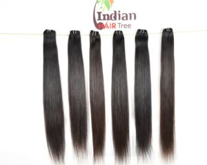 ช่อผมมนุษย์ผมชาวอินเดียแบบช่อผมต่อแบบชาวเรมี่ผมมนุษย์แบบไม่ผ่านกระบวนการจัดแนวหนังกำพร้าแบบอินเดีย - Product Image 1