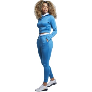 Ensemble de survêtement pour femmes, sweat à capuche en molleton chaud personnalisé, survêtement de haute qualité pour femmes, Style à capuche - Product Image 5